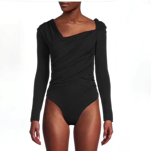 Johanna Ortiz The Sensua Black Bodysuit NWT Size L - Picture 1 of 11